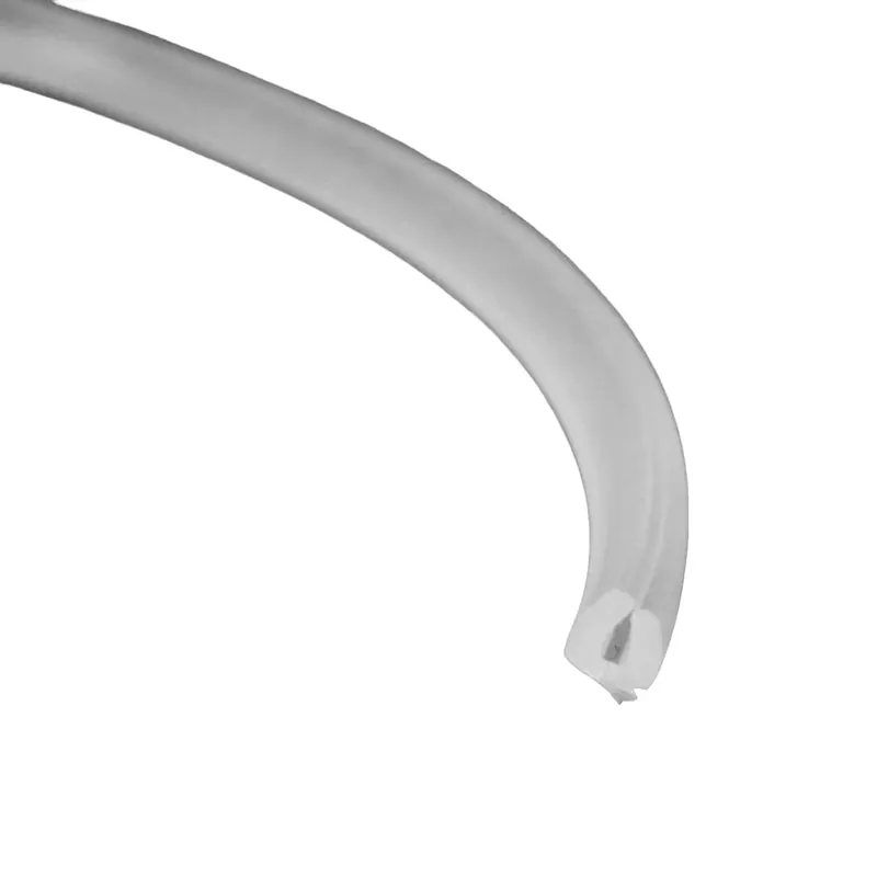 Guarnizione in pvc 2,5 m 85 mm trasparente