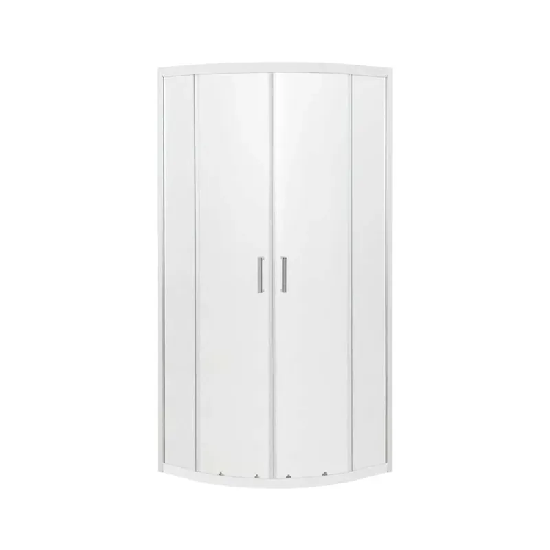Box doccia Kamelie semicircolare vetro stampato 80 cm sp. 5 mm