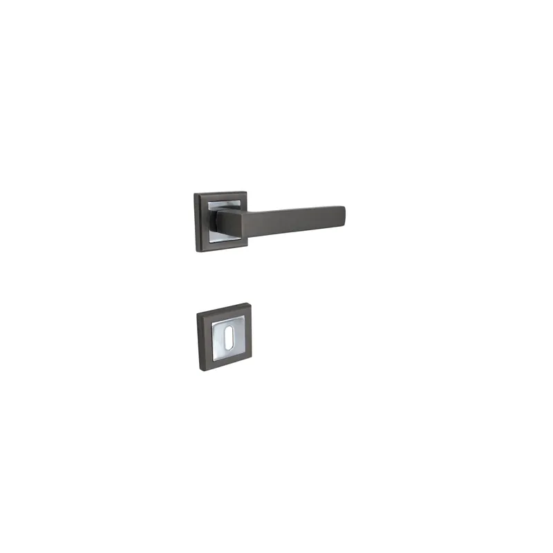 Maniglia q.style in alluminio antracite opaco-cromo