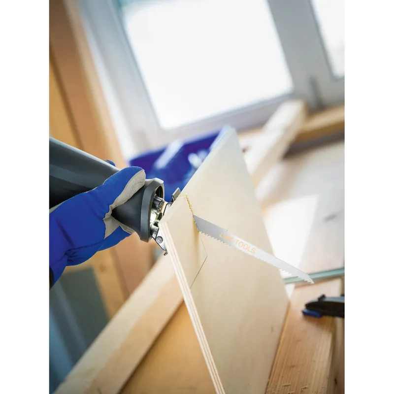 Lama per sega LUX-TOOLS a gattuccio Comfort legno/plastica 150 mm 2 pz