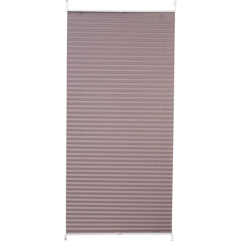 OBI Tessuto plissettato controventato Milena 105 cm x 130 cm grigio