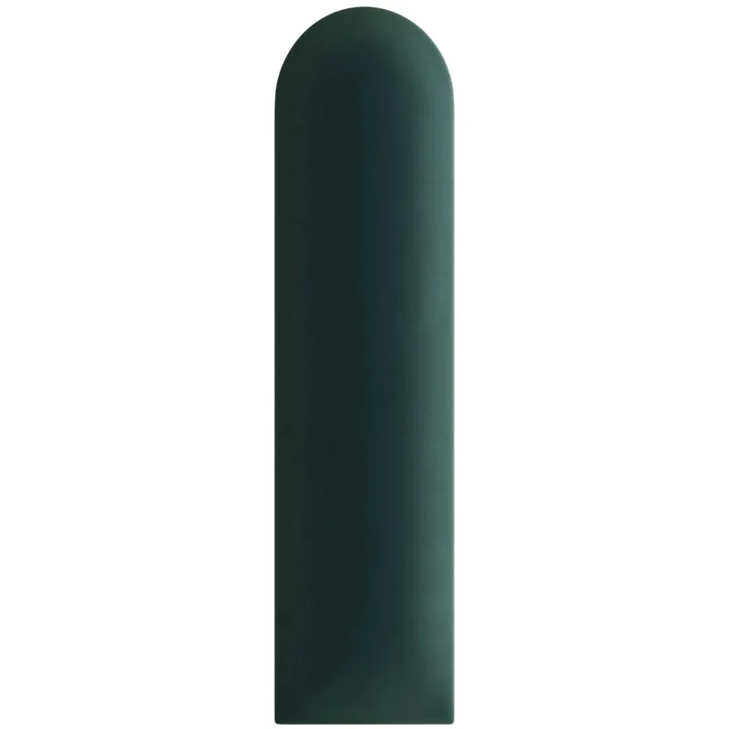 Pannello imbottito da parete Vilo 15x60 cm ovale verde