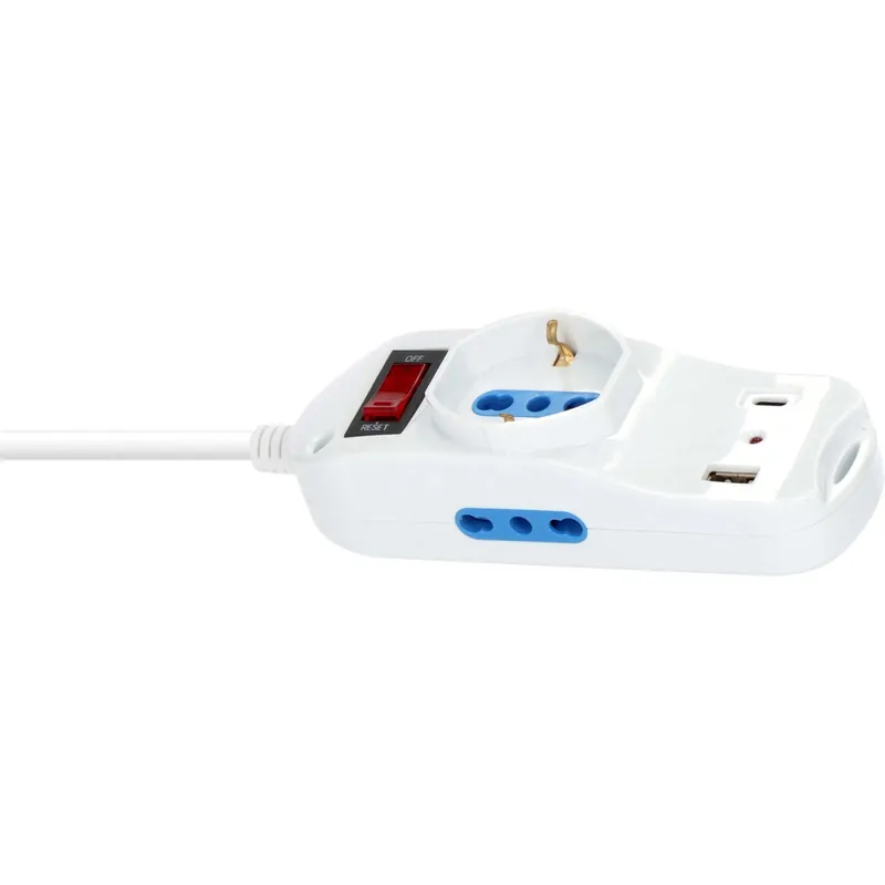 Multipresa 2+1 prese USB Combo-Line brennenstuhl® 1,5m