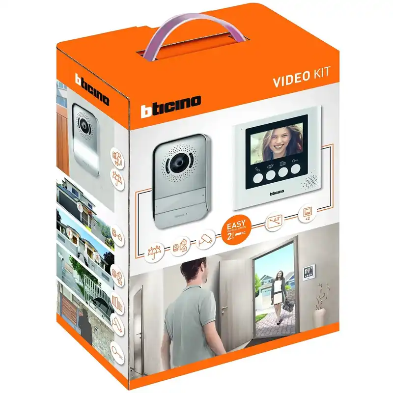 BTicino kit videocitofono 2 Fili