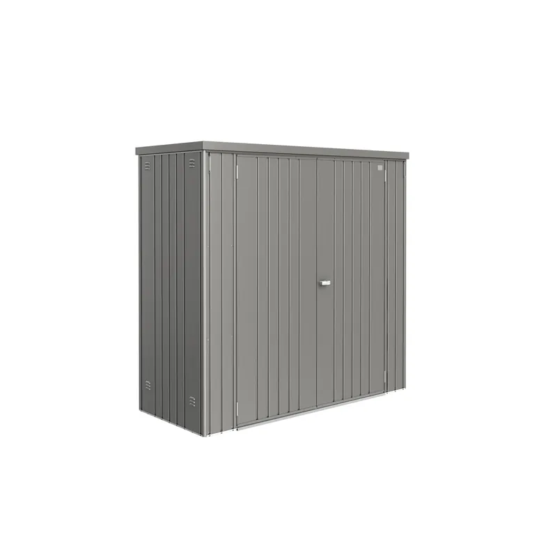 Armadio da esterno Biohort 191x83x183 cm grigio quarzo