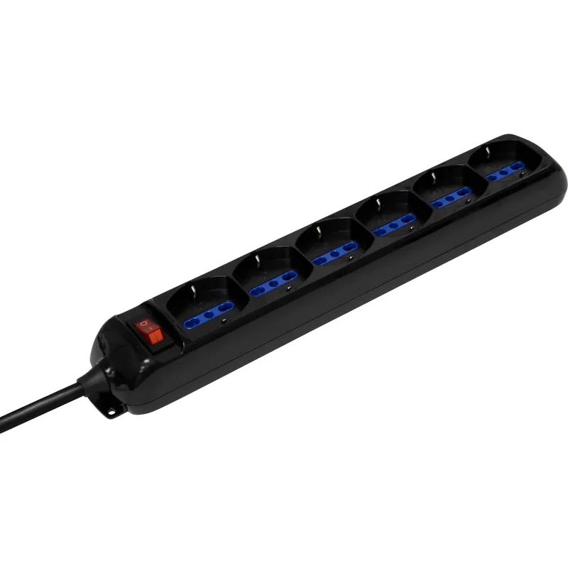 Multipresa 6 prese Eco-Line brennenstuhl® con int 1,4m nero
