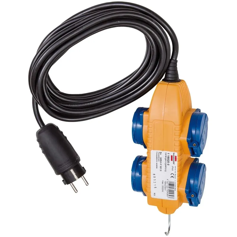 Distributore Powerblock brennenstuhl® IP44 5m 3G1,5