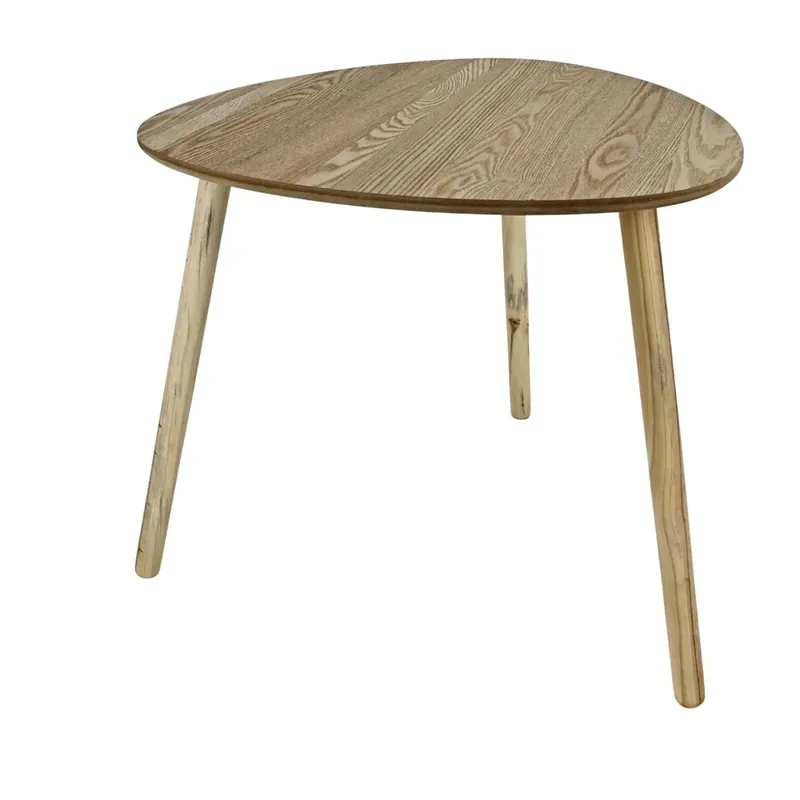 Tavolino in mdf marrone 48x48xH46 cm marrone
