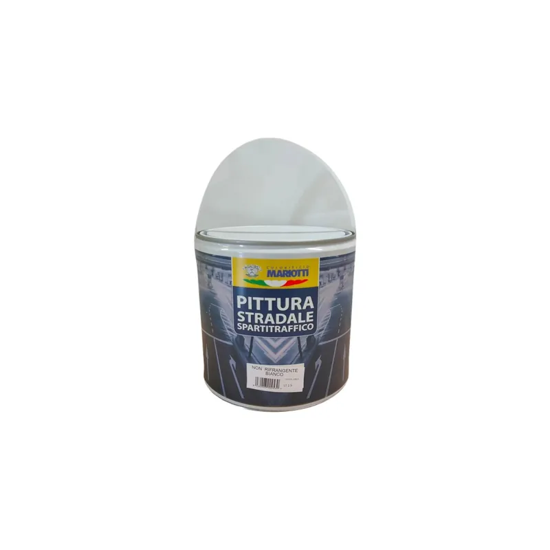 Pittura stradale spartitraffico bianco 2,5 l