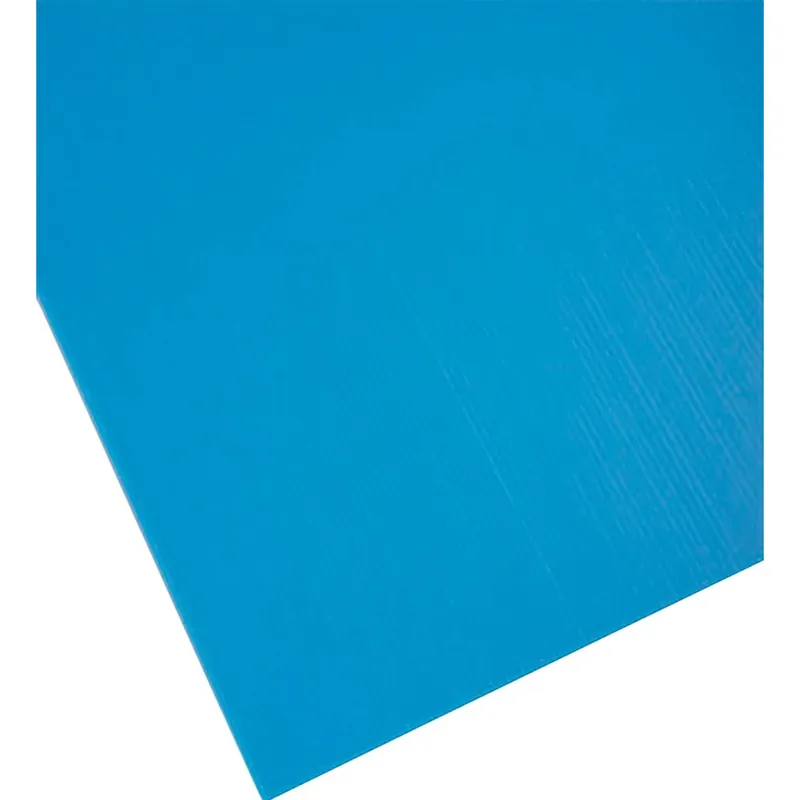 Lastra alveolare in polipropilene Plastonda 50x150 cm sp 2,5 mm azzurro