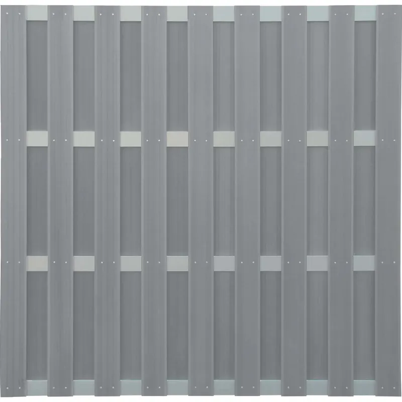 Pannello frangivista in WPC 180x180 cm grigio