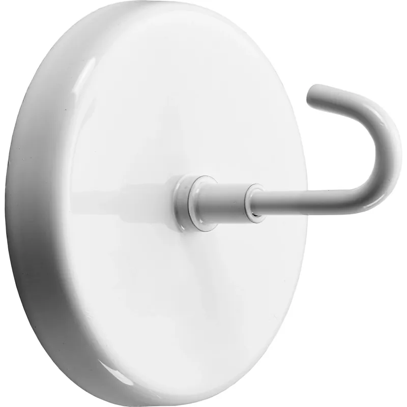 Gancio magnetico Hettich Ø 5 cm bianco