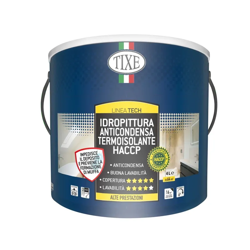 Idropittura anticondensa Termoisol 4 l bianco