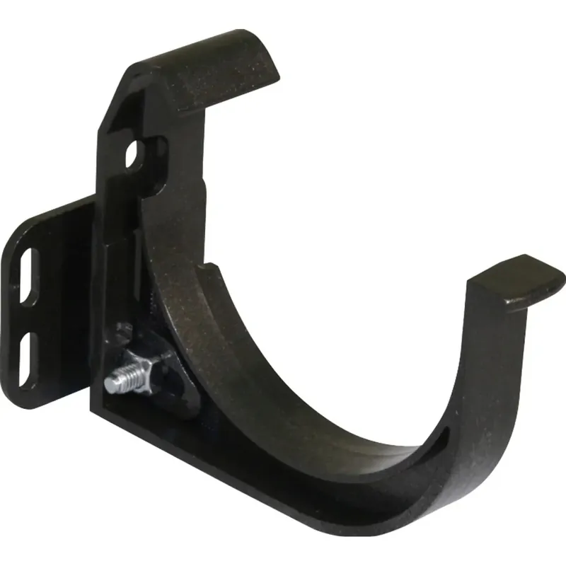 Supporto per grondaia Marley regolabile antracite Ø 75 mm