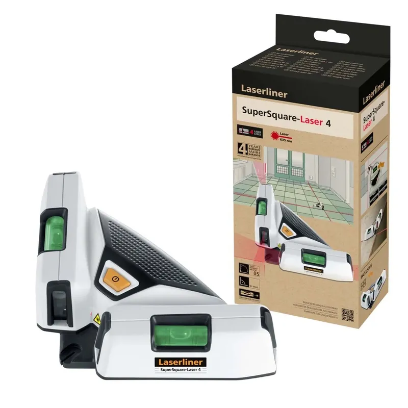 Misuratore laser per piastrelle visione 90°