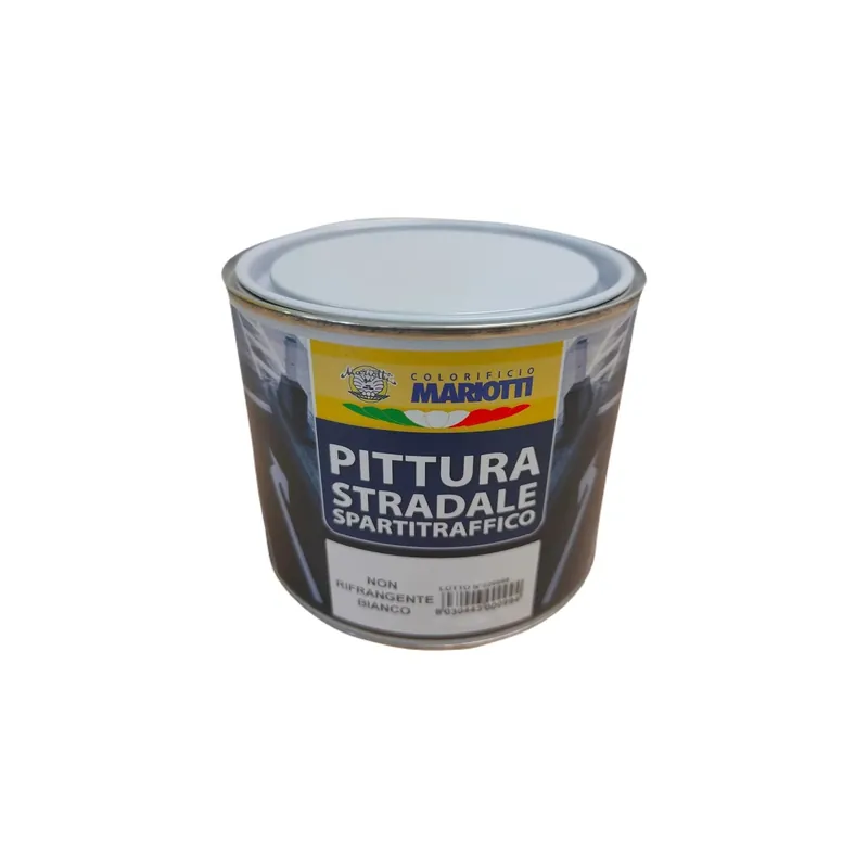 Pittura stradale spartitraffico bianco 500 ml