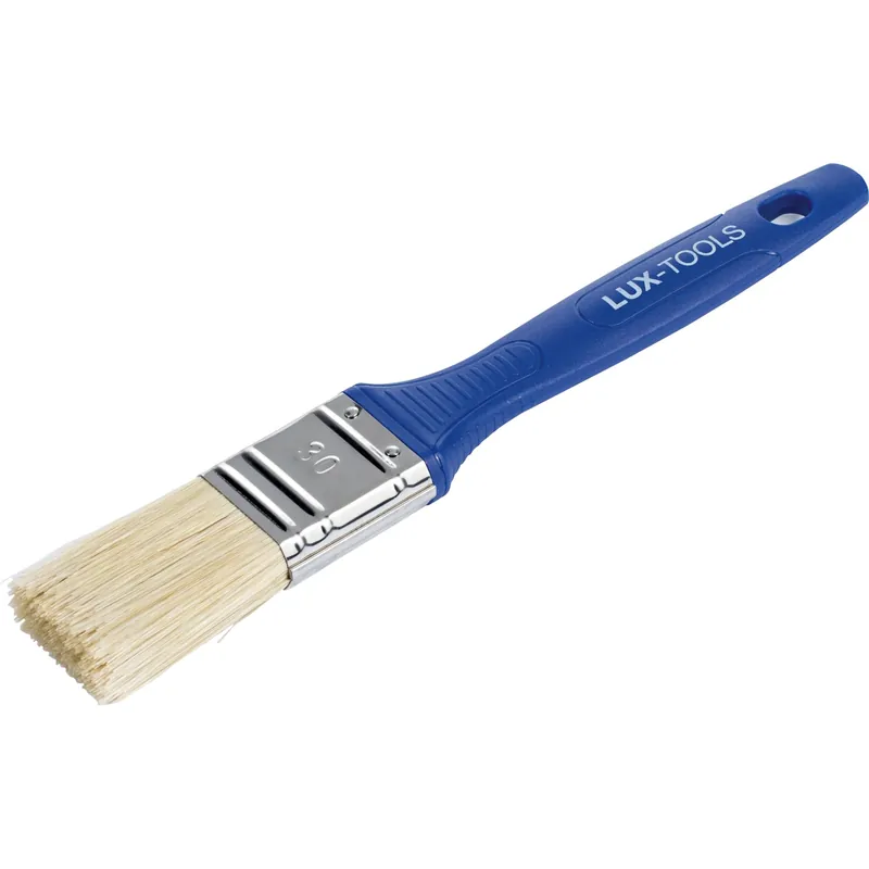 Pennello piatto LUX-TOOLS per pittura a dispersione 30 mm