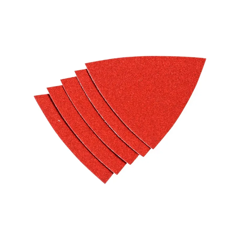 Fogli abrasivi LUX-TOOLS per levigatrice triangolare 96 mm K240 5 pz