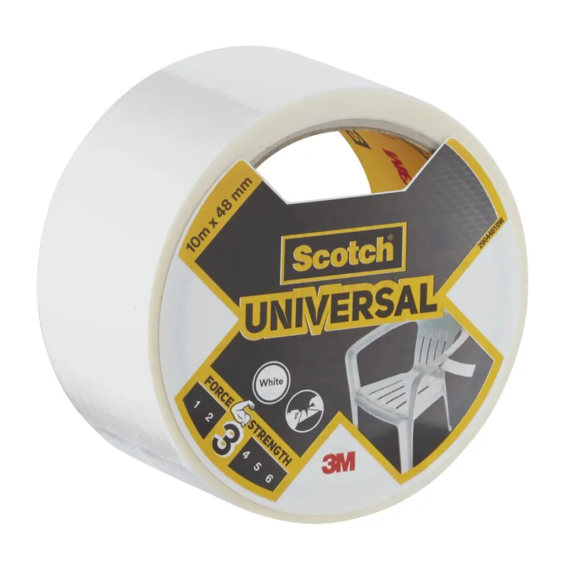 Nastro adesivo multiuso Scotch® Universal 48 mm x 10 m bianco