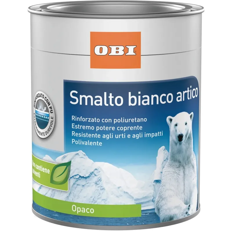 Vernice extra opaca Bianco artico 750 ml