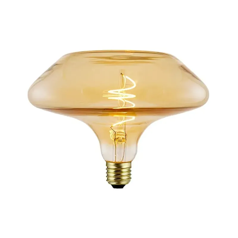 Lampadina LED E27 decorativa Decanter Flat 190 lm ambrata