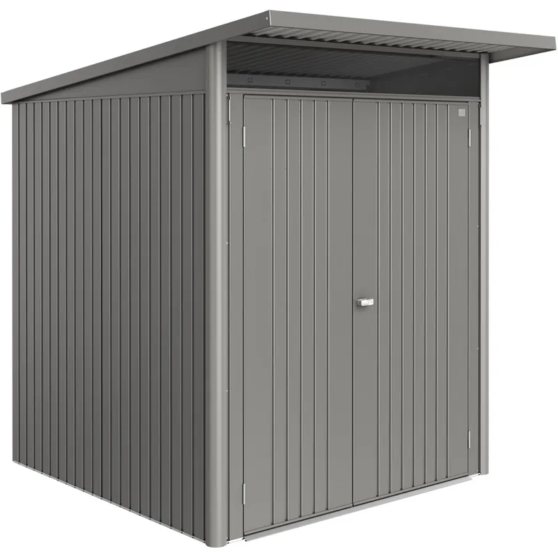 Casetta da giardino Biohort met. AvantGarde ECO A1 sp. 0,5 mm quarzo 3,96 m² 2P