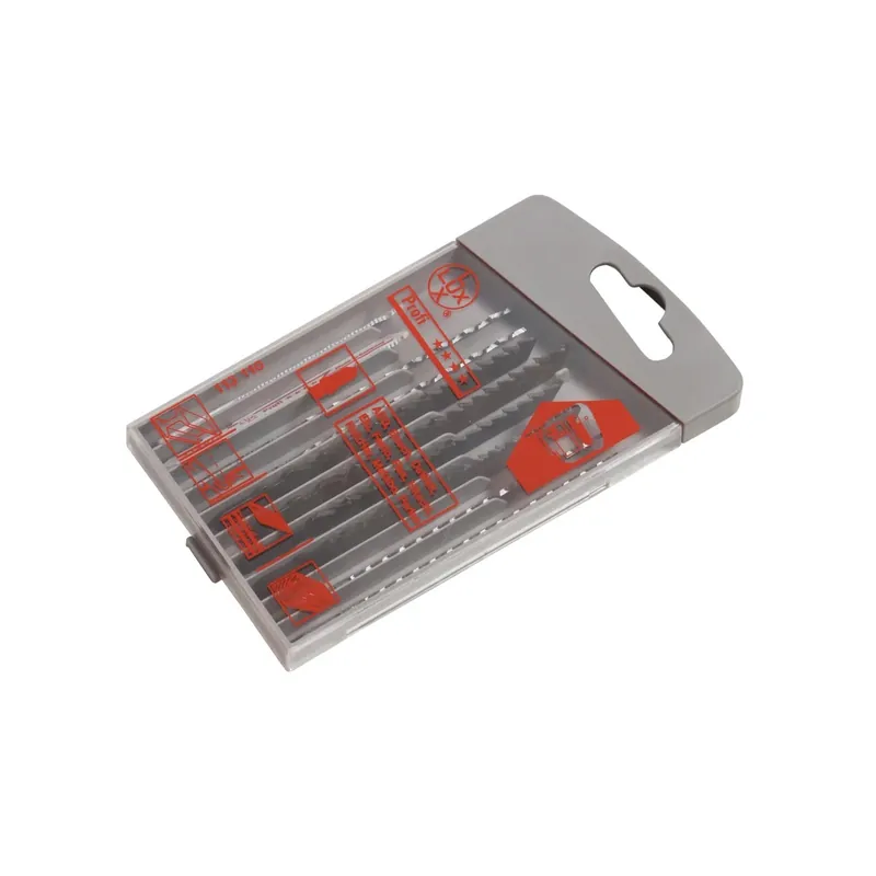 LUX-TOOLS cassetta di lame per seghetto alternativo LUX-TOOLS codolo a T 10 pz