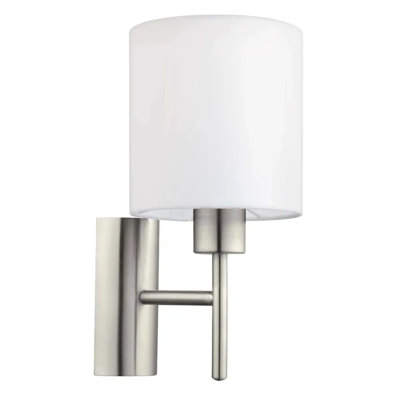 Applique Eglo Pasteri 14,5x19,5 cm bianco