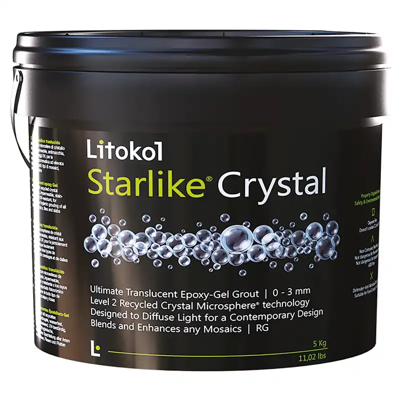 GEL EPOSSIDICO DECORATIVO FUGHE STARLIKE CRYSTAL 2,5 kg