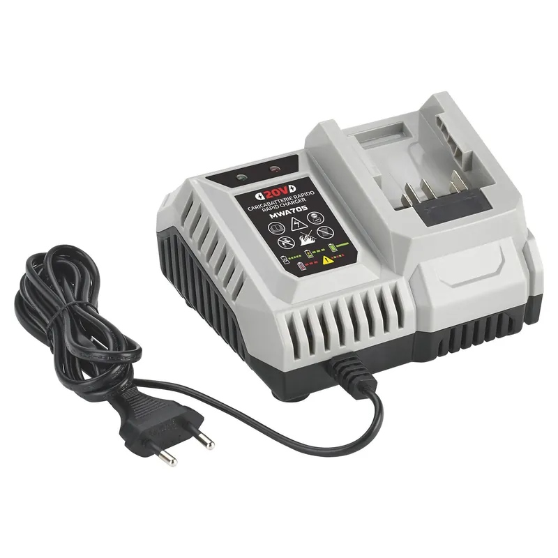 CARICABATTERIA 20V PROGREEN 4A MWA705 CON INDICATORE DI CARICA PESO 0,45 kg