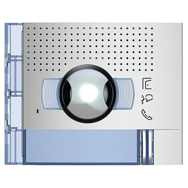 FRONTALE AUDIO/VIDEO GRANDANGOLARE 1 PULSANTE SU COLONNA SINGOLA ALLMETAL BTICINO 351311