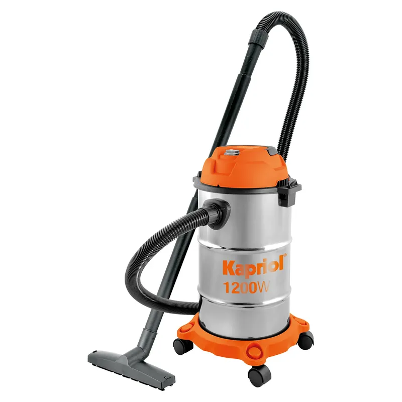 BIDONE ASPIRATUTTO KAPRIOL 1200 W 20 l 4 in 1 FUSTO ACCIAIO INOX