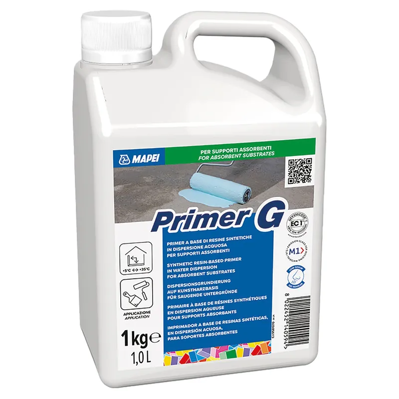 PRIMER G MAPEI 1 kg LIQUIDO COLORE AZZURRO