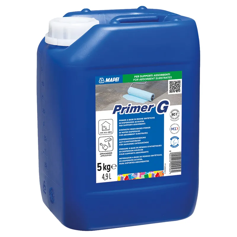PRIMER G MAPEI 5 kg LIQUIDO COLORE AZZURRO