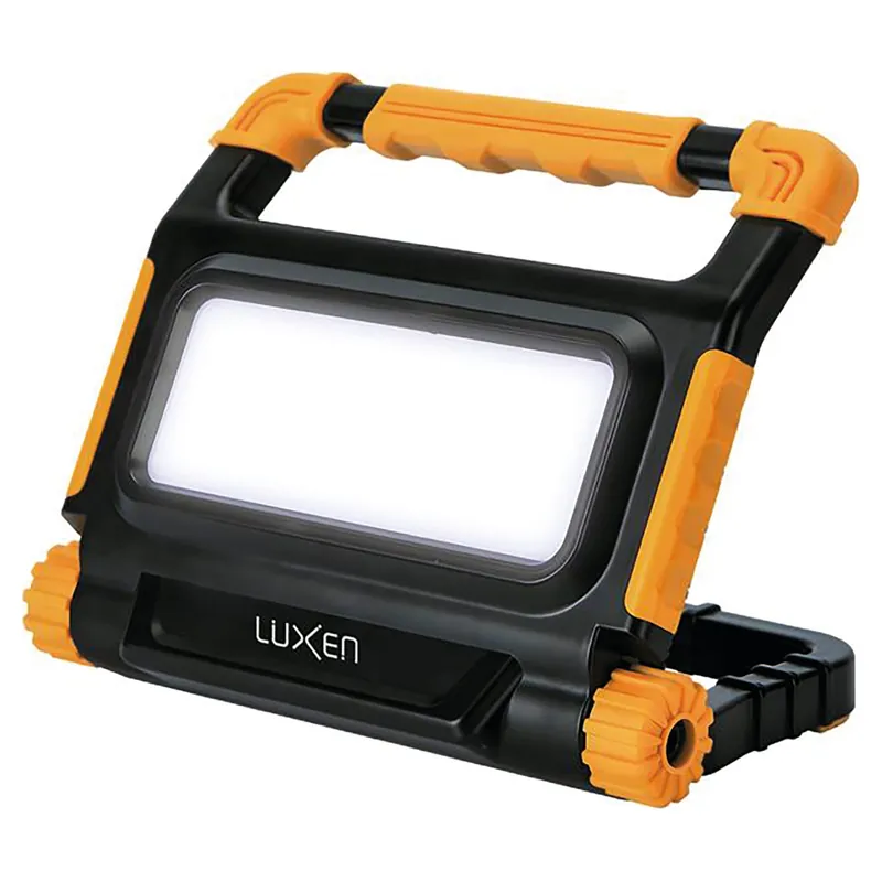 PROIETTORE DA LAVORO RICARICABILE LUXEN WLL-WKF50 50W CON FUNZIONE POWERBANK E ANTI-BLACKOUT