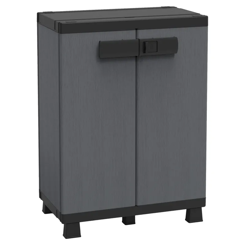 ARMADIO IN RESINA TERRY 2 ANTE TUTTOPIANI 68x94x39 cm (LxHxP)