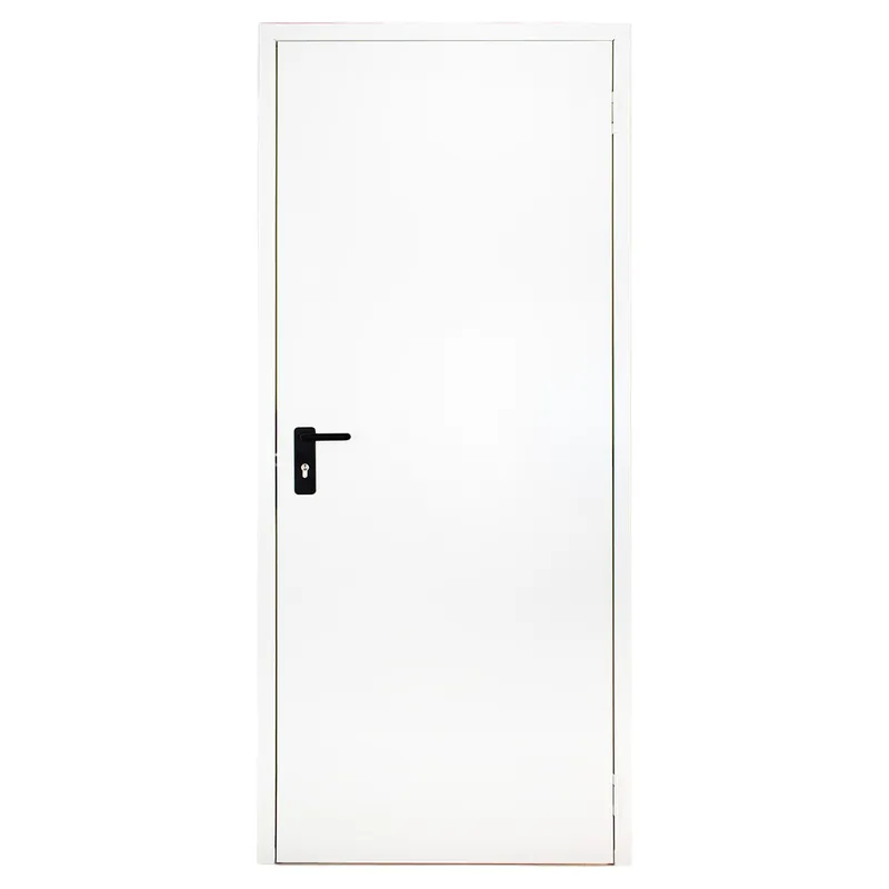 PORTA DI SERVIZIO TAMBURATA REVERSIBILE BIANCA 200x80 cm (HxL)