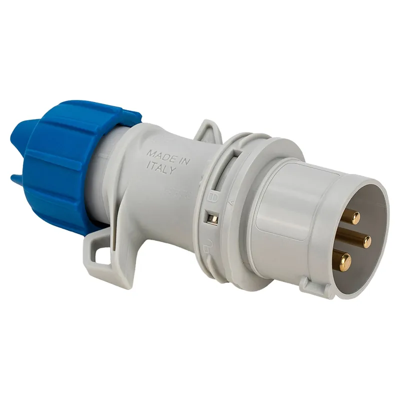 SPINA INDUSTRIALE FANTON ARGO 2P+T 32A 200-250V 6H IP54 CABLAGGIO A VITE