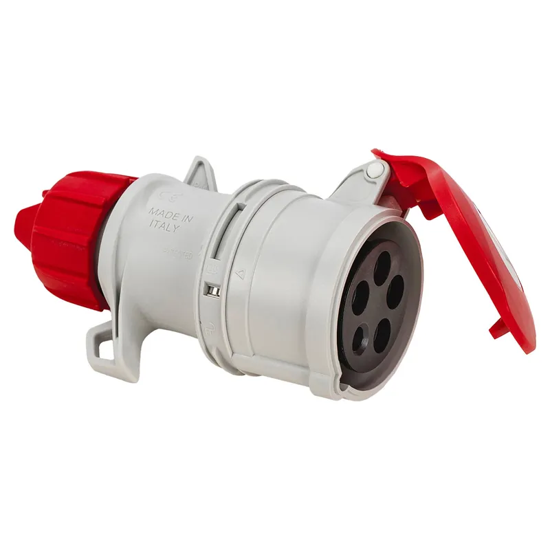 PRESA INDUSTRIALE FANTON ARGO 3P+N+T 32A 380-415V 6H IP54 CABLAGGIO A VITE