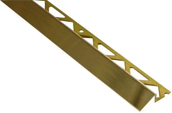 RACCORDO PAVIMENTO OTTONE LUCIDO 900 x 10 mm