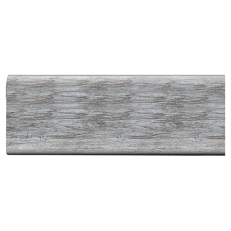 BATTISCOPA IN PVC GRIGIO SP 10 mm 2500x65 mm (LxH)