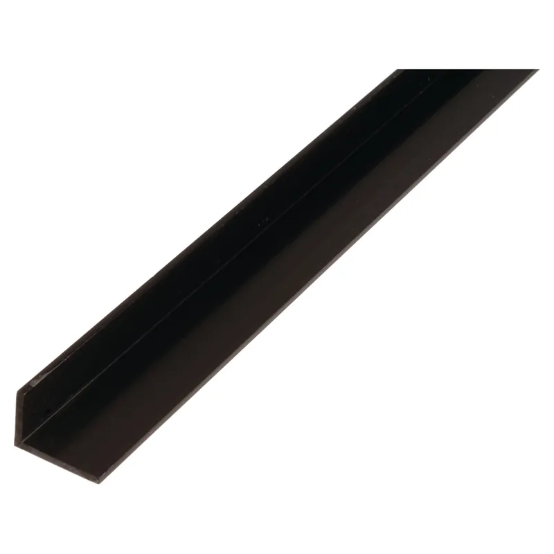 ANGOLARE L PVC 40x10x2 mm 2,6 m NERO