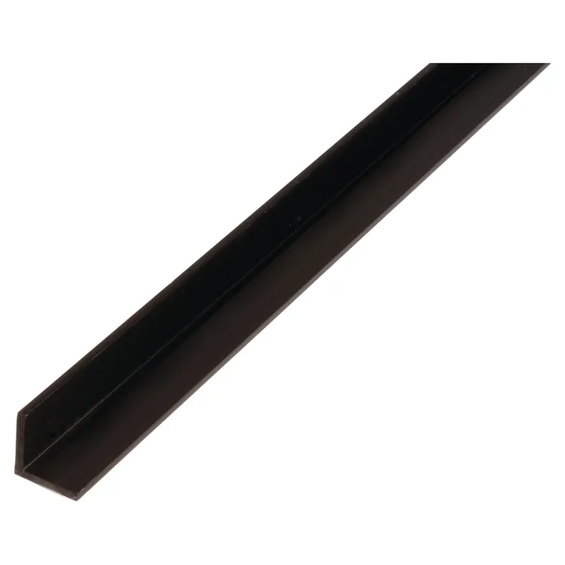 ANGOLARE PVC 15x15x1,2 mm 2,6 m NERO