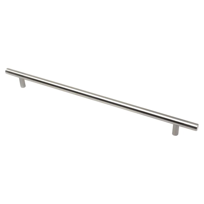 MANIGLIA ACCIAIO INOX SATINATO INTERASSE 306 mm