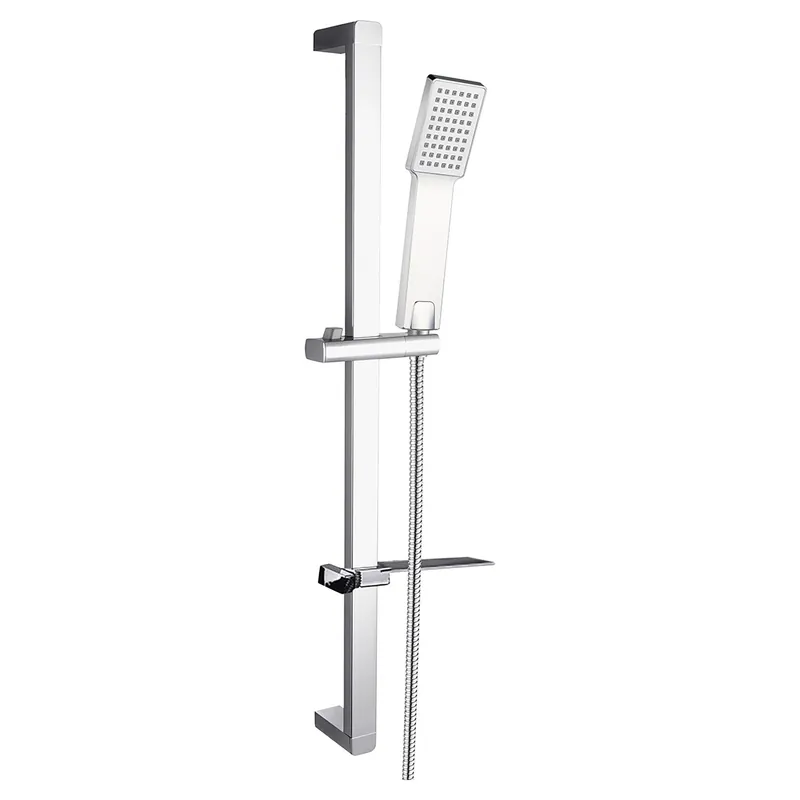 SALISCENDI DOCCIA TECOM EVELINE 1 GETTO CROMO INTERASSE FISSO ASTA H 69 cm
