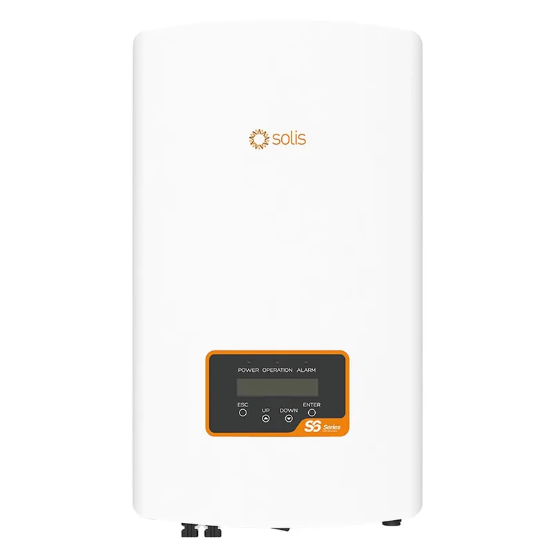 INVERTER TRIFASE SOLIS 6kW STRINGA 2MPPT CORRENTE ING 16A TENSIONE MASSIMA 1100V IP65