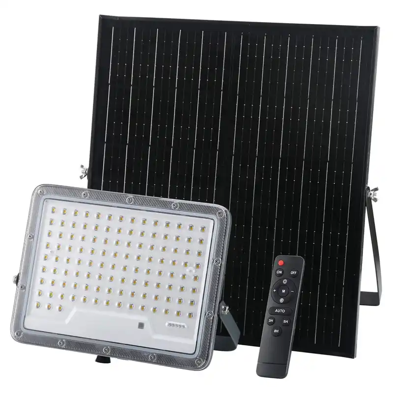 PROIETTORE SOLARE LUXEN SLL-H05300 2600LM 4000K CON PANNELLO SOLARE E TELECOMANDO IP65