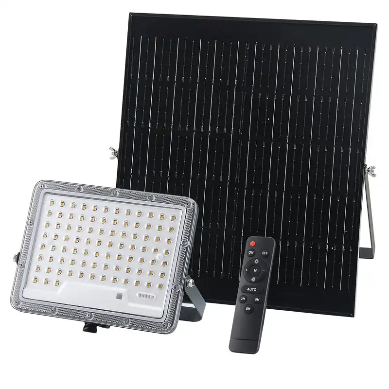 PROIETTORE SOLARE LUXEN SLL-H05200 1900LM 4000K CON PANNELLO SOLARE E TELECOMANDO IP65
