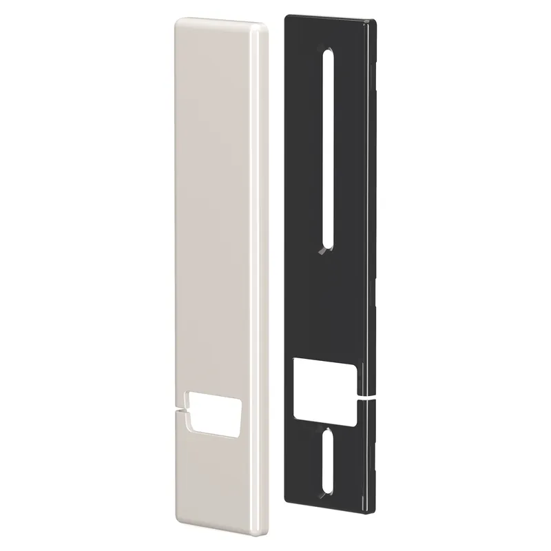 PLACCA FAST CON SOTTOPIASTRA 250x60 mm ABS BIANCO 9010