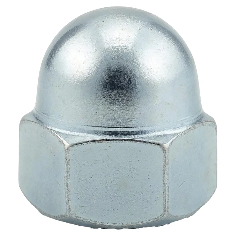 DADI ESAGONALI CIECHI VITAL M12 100 PEZZI FERRO ZINCATO BIANCO